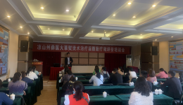 关于圆满完成凉山州彝医火草熨烫术后腹胀疗效评价培训的简报